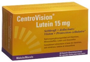 CENTROVISION Lutein 15 mg Blist 90 Stk