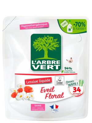 L'ARBRE VERT Ref Flüssigwaschmittel BlBtln1.530 lt