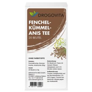 DROGOVITA Fenchel-Kümmel-Anis Tee       Btl 20 Stk