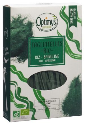 OPTIMYS Tagliatelle Spirulina Bio glutenfrei 250 g