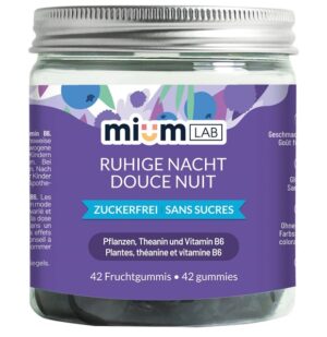 MIUMLAB Gummies Ruhige Nacht Ds 42 Stk