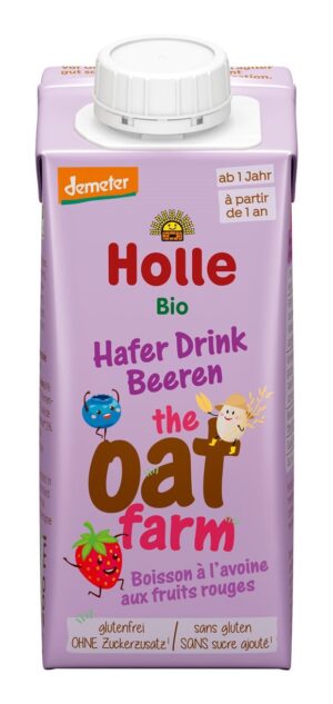 HOLLE Bio-Haferdrink Beeren           Tetra 200 ml