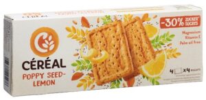 CEREAL Céréal Biscuit Mohn Zitrone