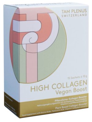 TAM PLENUS High Collagen Vegan Boost Btl 15 Stk