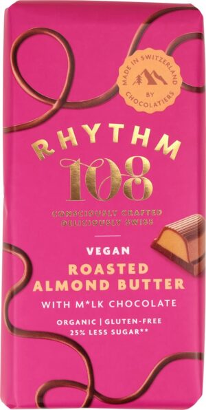 RHYTHM108 Roasted Almond Butter Chocola      100 g