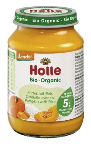HOLLE Kürbis mit Reis 190 g