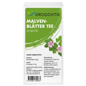 DROGOVITA Malvenblätter Tee Btl 20 Stk
