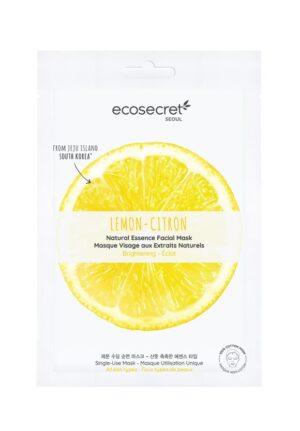 ECOSECRET Gesichtsmaske strahlend ZitroneBtl 20 ml