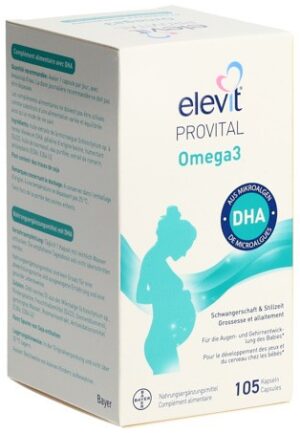 ELEVIT PROVITAL Omega3 Kaps Blist 105 Stk