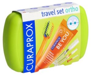 CURAPROX Travel Set Ortho grün
