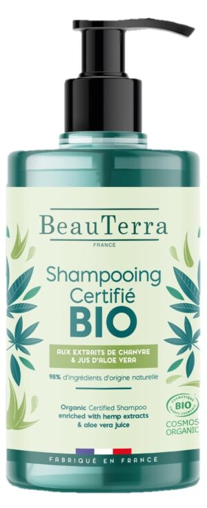 BEAUTERRA Shampoo Hanf Aloe Vera Bio Fl 750 ml