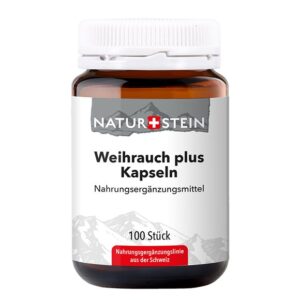 NATURSTEIN Weihrauch plus Kaps        Glas 100 Stk