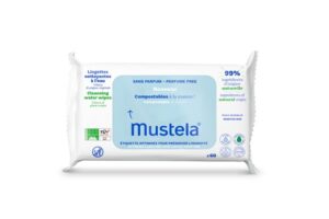 MUSTELA Feuchttücher Wasser kompostier Btl 60 Stk