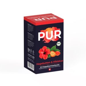 PUR Hagenbutten-Hibiskus Tee            Btl 20 Stk