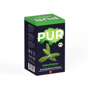 PUR Salbeiblätter Tee                   Btl 20 Stk