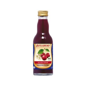 BEUTELSBACHER Sauerkirsch Muttersaft   Glas 200 ml