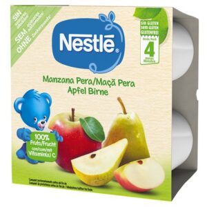 NESTLE Kompott Apfel Birne                 4 100 g