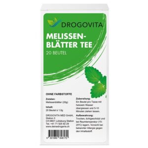 DROGOVITA Melissen Tee                  Btl 20 Stk