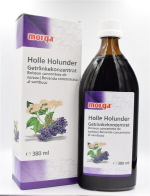 MORGA Holle Holunder Fl 380 ml