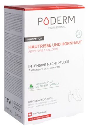 PODERM Serum Hautrisse Hornhaut 75ml +Gelsocken