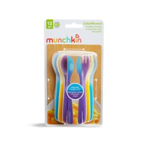 MUNCHKIN Löffel Gabel ColourRev 12M+ 6 Stk