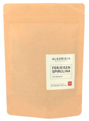 ALGORIGIN Spirulina Eisen Tabl Bio     Btl 360 Stk