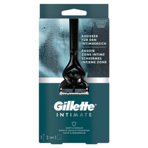GILLETTE Intimate Herr Rasierapp Intimb 2 Klingen