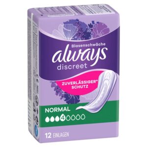 ALWAYS Discreet Inkontinenz Normal (n) 12 Stk