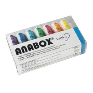 ANABOX Medidisp 7 Tage Vida 4 4 Fächer/Tag D/F/Box