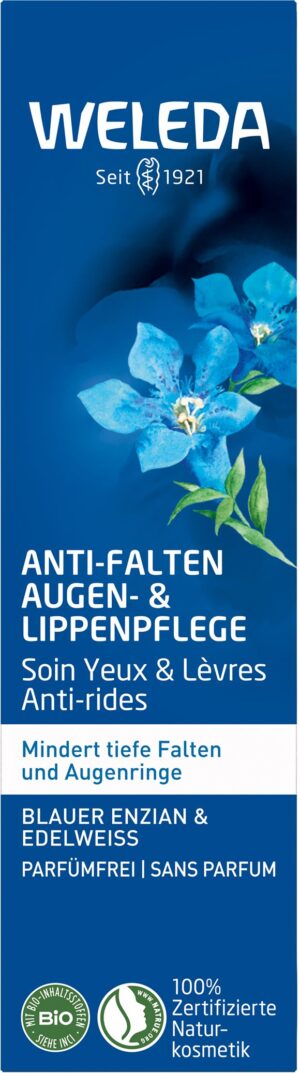 WELEDA Augen&Lippen Anti-Falten bl Enz&EdeTb 10 ml