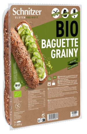 SCHNITZER Bio Baguette Grainy            Btl 320 g