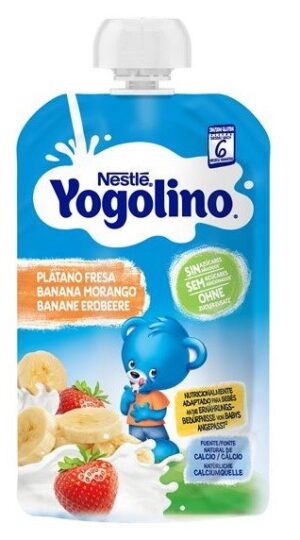 NESTLE Yogolino Banane Erdbeere          Btl 100 g
