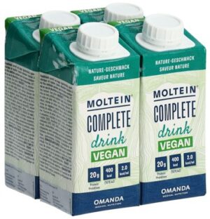 MOLTEIN Complete Drink vegan nature 4 Tetra 200 ml