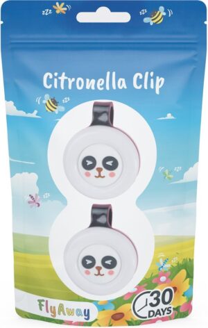 FLYAWAY Citronella-Clip Panda Duopack    Btl 2 Stk