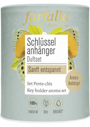 FARFALLA Duftset Schlüsselanhänger