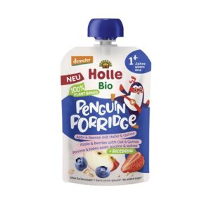 HOLLE Penguin Porridge Apfel Beer Hafer QBtl 110 g