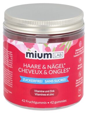 MIUMLAB Gummies Haare und Nägel          Ds 42 Stk