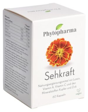 PHYTOPHARMA Sehkraft Kaps Ds 60 Stk