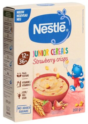 NESTLE Junior Cereals Crisps Strawberry      200 g