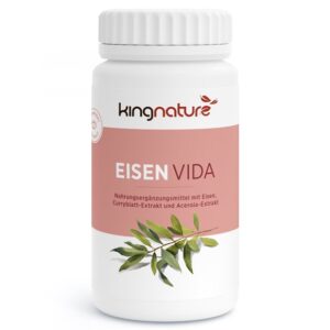 KINGNATURE Eisen Vida Kaps 21 mg        Ds 100 Stk