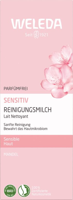WELEDA Reinigungsmilch sens Mandel (n) Tb 75 ml