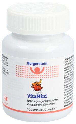BURGERSTEIN VitaMini Gummies Ds 30 Stk
