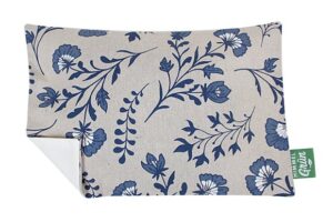 HIMMELGRUN Traubenkernkissen 30x20cm Wegwarte  Btl