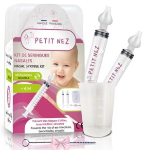 PETIT NEZ Kit seringues nasales 2pce+goupil+doseur