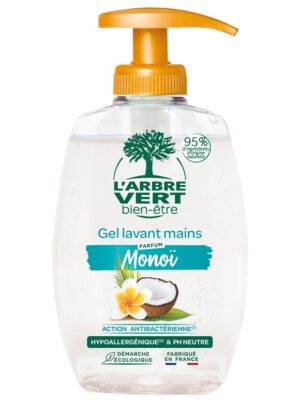 L'ARBRE VERT Handseife flüssig Monoï FRDisp 300 ml