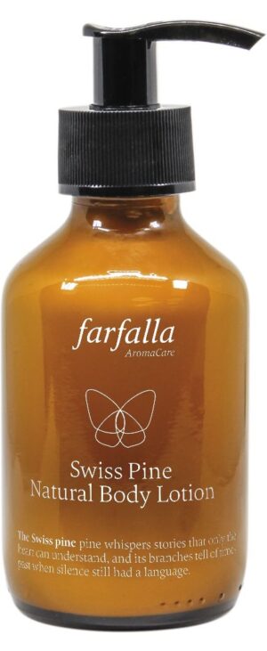 FARFALLA Swiss Pine Natural Body LotiGlasfl 150 ml