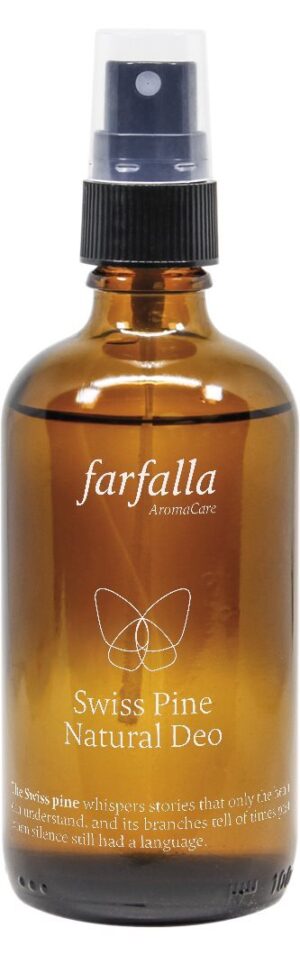 FARFALLA Swiss Pine Natural Deo      Glasfl 100 ml