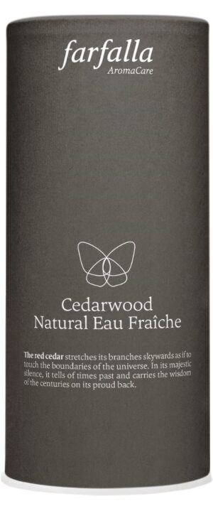 FARFALLA Natural Eau Fraîche CedarwooGlasfl 100 ml