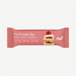 NU3 Fit Protein Bar White Choc Raspberry      55 g