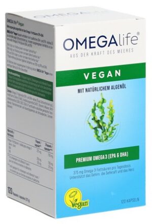 OMEGA-LIFE Algenöl Kaps Ds 120 Stk